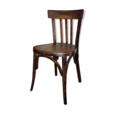 chaise ancienne de bistrot - bois
