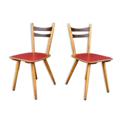 paire de chaises bistrot - design