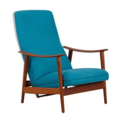 Vintage scandinave moderne - fauteuil dossier haut