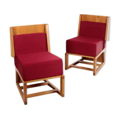 ensemble vintage de chaises