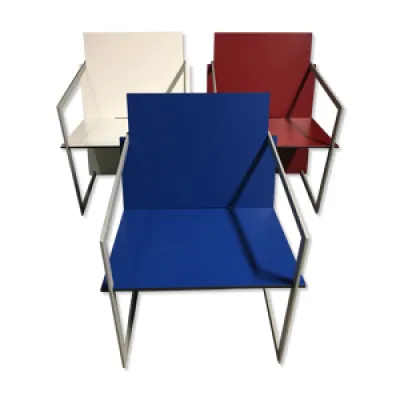 Ensemble de 3 chaises - modernistes