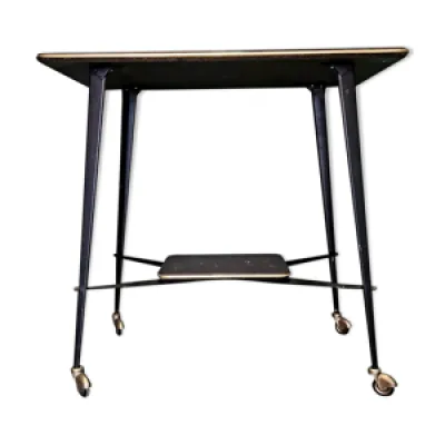 Table d’appoint vintage - roues 1970