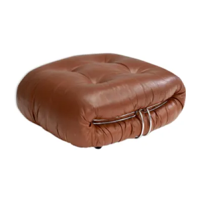 Soriana pouf in light - brown