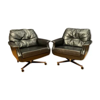 Paire de fauteuils Möbel - 1960 allemagne