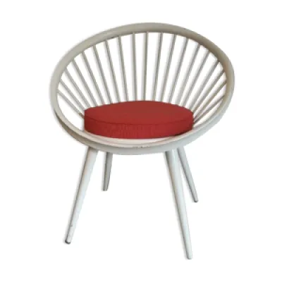 Fauteuil vintage scandinave - circle chair