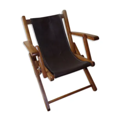 fauteuil pliant en bois - enfant