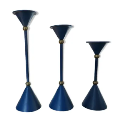 3 bougeoirs scandinaves - 60 70