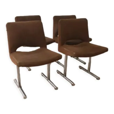 Lot de 4 chaises design - frydman
