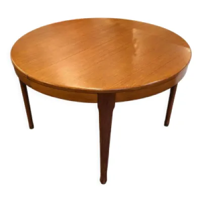 Table ronde « meubles - 1960 scandinave