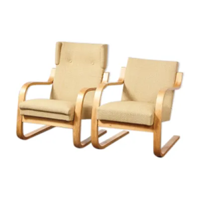 Paire de fauteuils modèle - 401