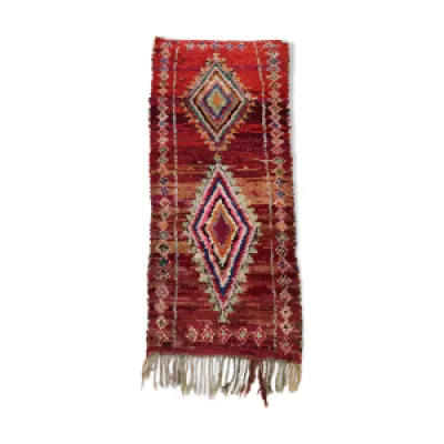 tapis berbère marocain - couloir boucherouite