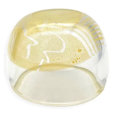 cendrier en verre soufflé - design