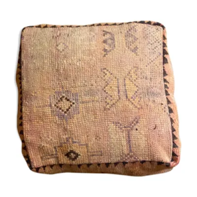 Pouf coussin de sol kilim - ancien marocain