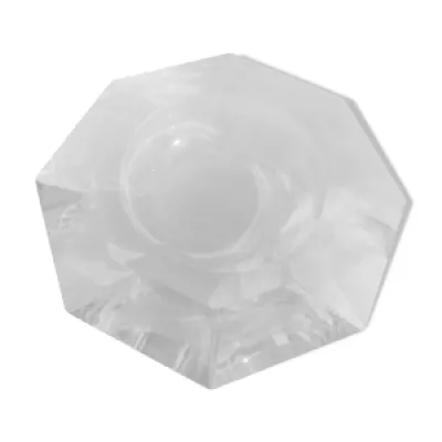 Cendrier cristal Val - saint lambert