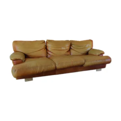 Grand canapé en cuir - buffle