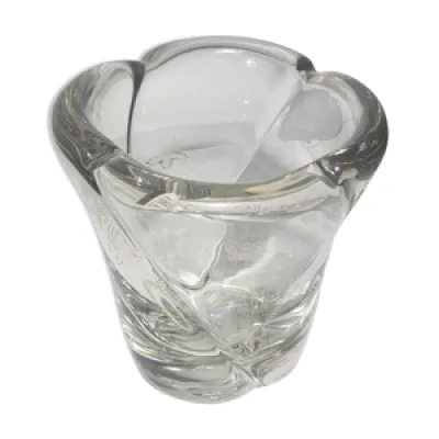 Vase cristal signature