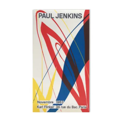Affiche Paul Jenkins - karl