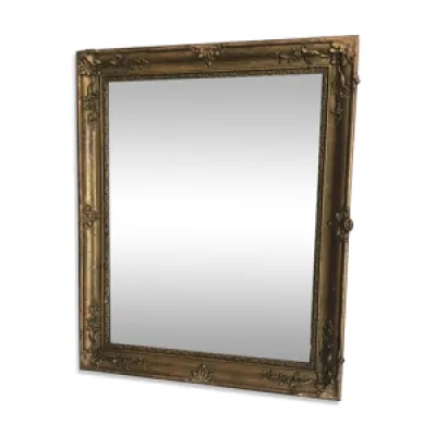 miroir ancien en stuc - 50x62cm