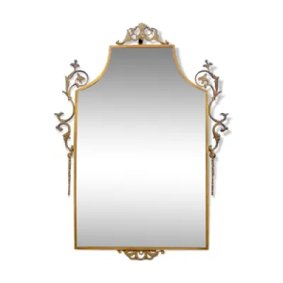 miroir italien en bronze - 63x87cm