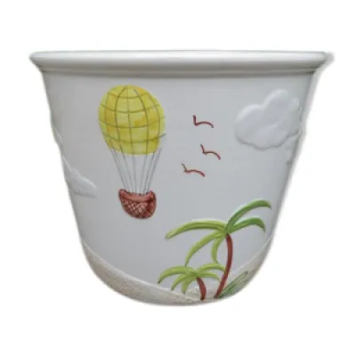 Pot de fleurs  palmier - bassano
