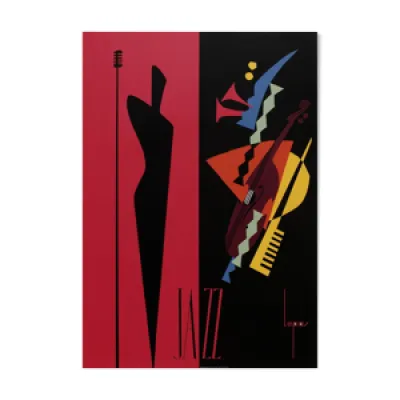 Affiche Jazz par Patrick Lepas