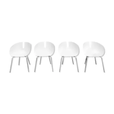 Set de 4 chaises Fjord Moroso par
