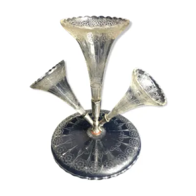 Ancienne vase cornet - tripode iii