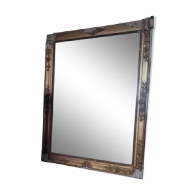 Miroir ancien doré style - louis xvi