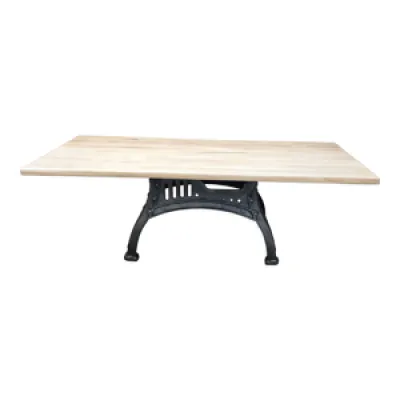 Table industrielle pied - fonte