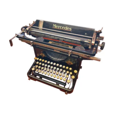 Machine à écrire Mercedes Zehlla-Mehlis