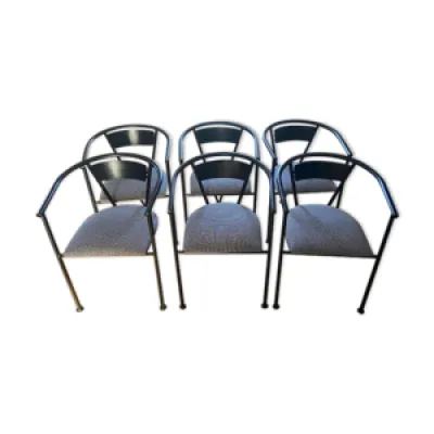 6 chaises design années