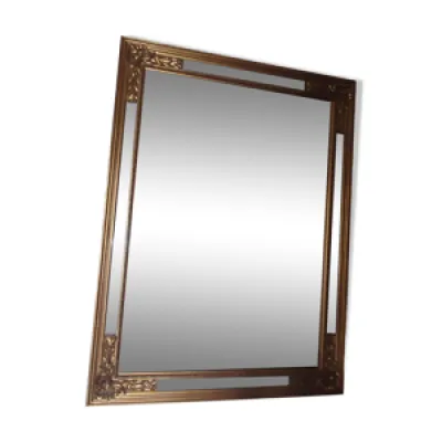 grand miroir bronze dore