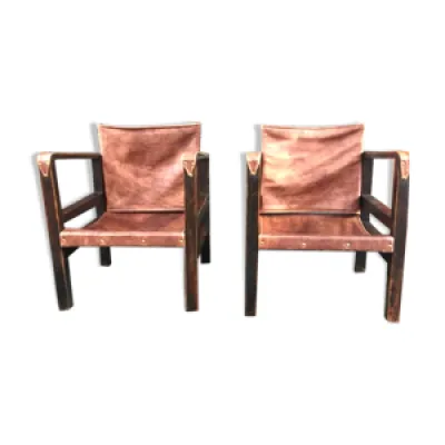 paire de fauteuils art