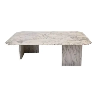 Table basse en marbre - italien 1970