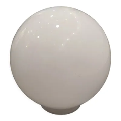 globe blanc lumineux - opaline