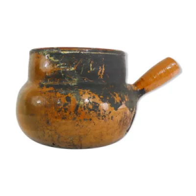 Ancienne toupine, poterie - cuite