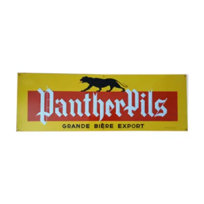 plaque publicitaire PantherPils