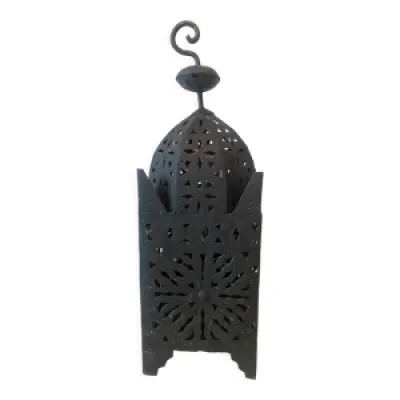 Lanterne marocaine noire