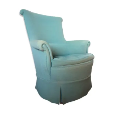 fauteuil bleu années - 1950