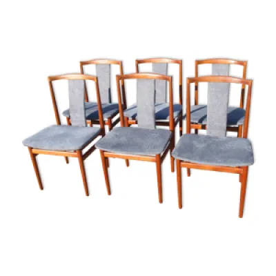 ensemble de six chaises, - 1960