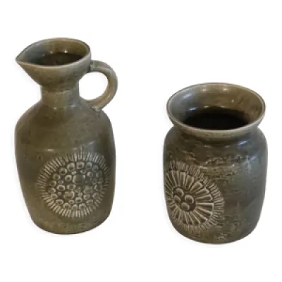 Set de vases en céramique - gunnar nylund
