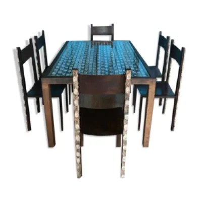 Table en bois de Palétuvier