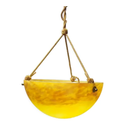Lampe suspension art - verre