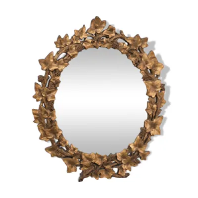 miroir feuille de raisin - 1970