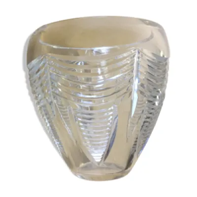 Vase Art déco en cristal - baccarat