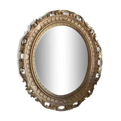 miroir cadre ovale 57x65cm