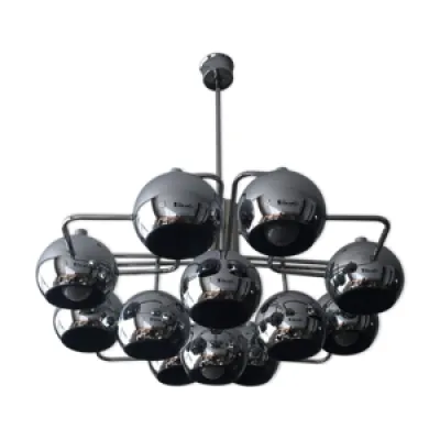 XL Space age chandelier, - 1960s