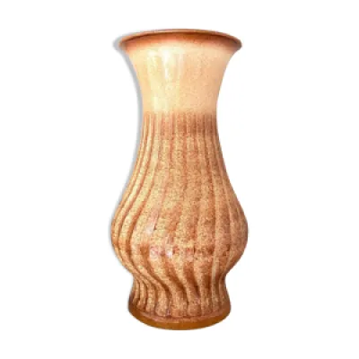 Vase en céramique émaillée - marron