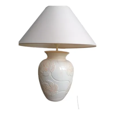 lampe céramique  décor