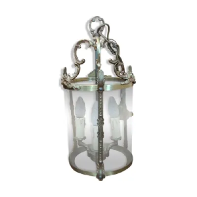 Ancienne lanterne style - bronze louis xvi